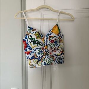 Colorful Italian Women's Top